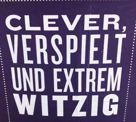 Clever, verspielt und extrem witzig